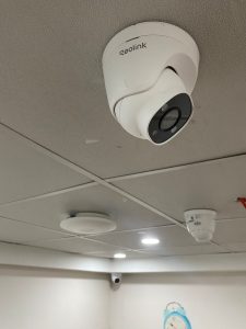 reolink 4k cctv camera installation in Dubai